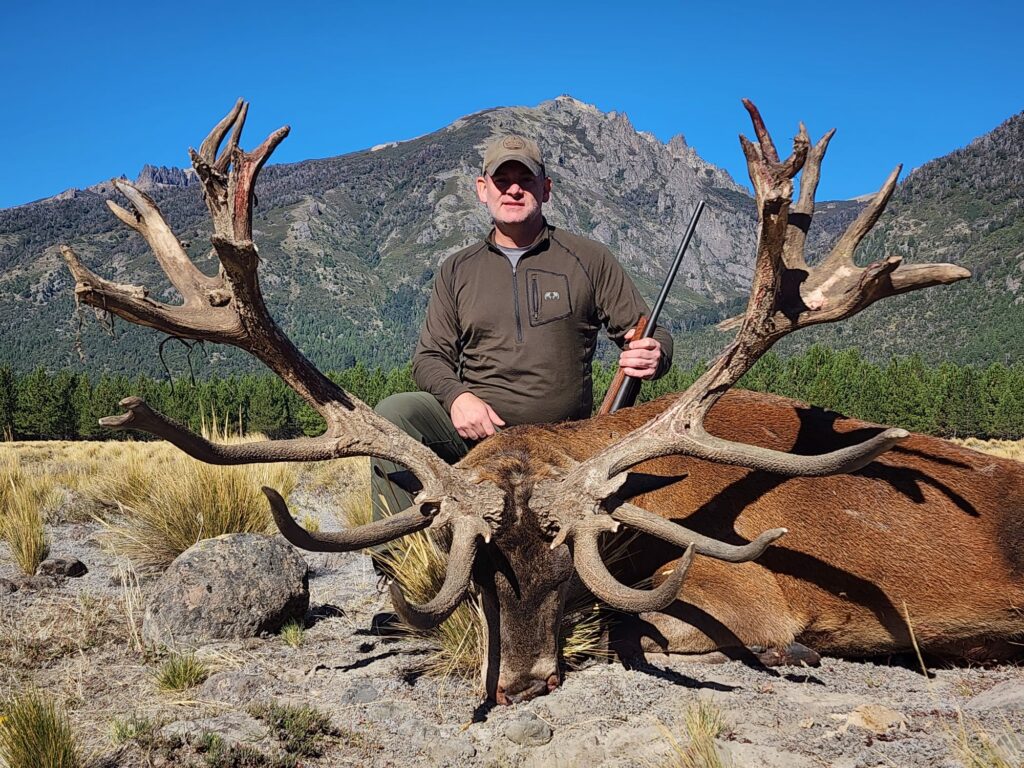 red stag hunt Gold medal Patagonia 8