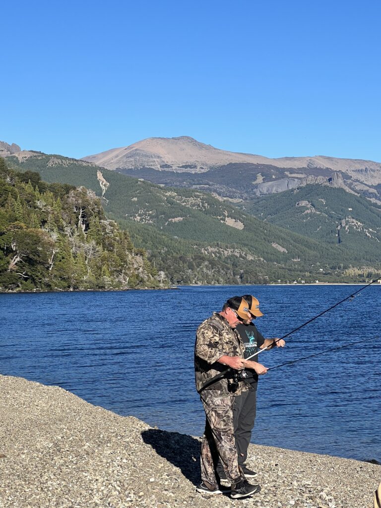 image00014Free range package Patagonia hunters by lake